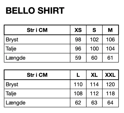 HUNKØN Bello Shirt Skjorter White