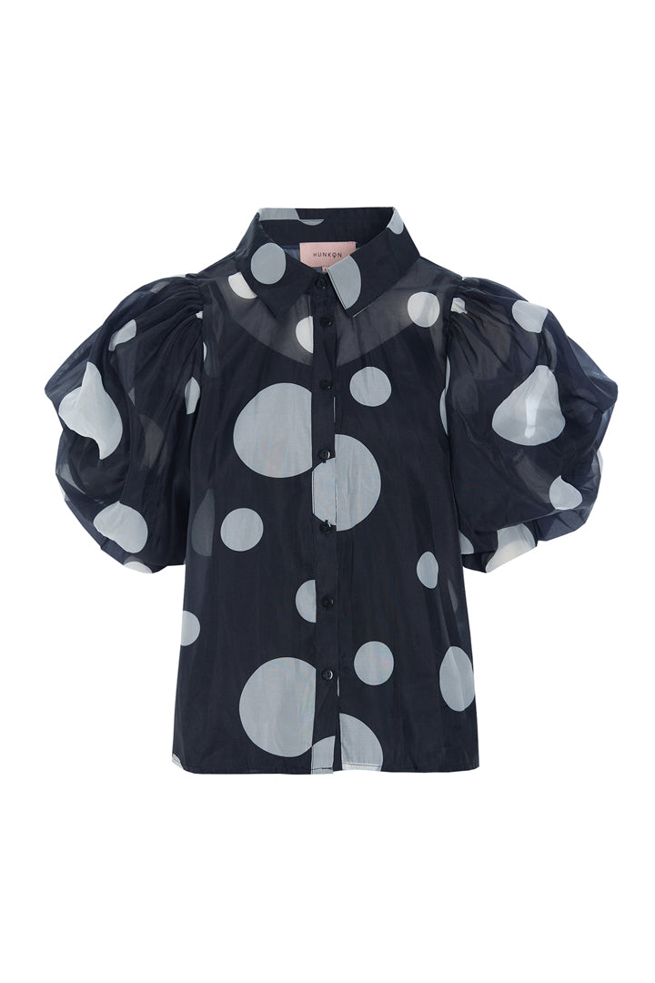 HUNKØN Blair Shirt Skjorter Black