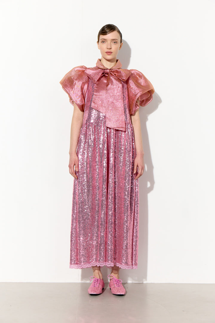 HUNKØN Bodil Dress Kjoler Pink