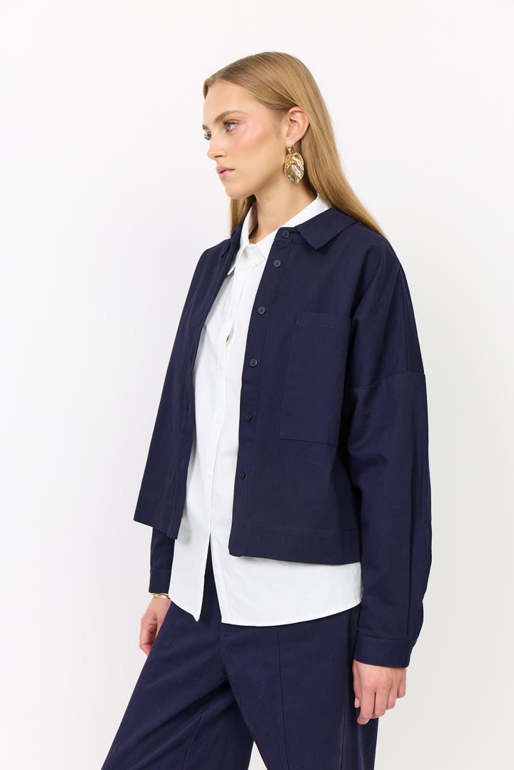 HUNKØN Camden Shirt Skjorter Navy