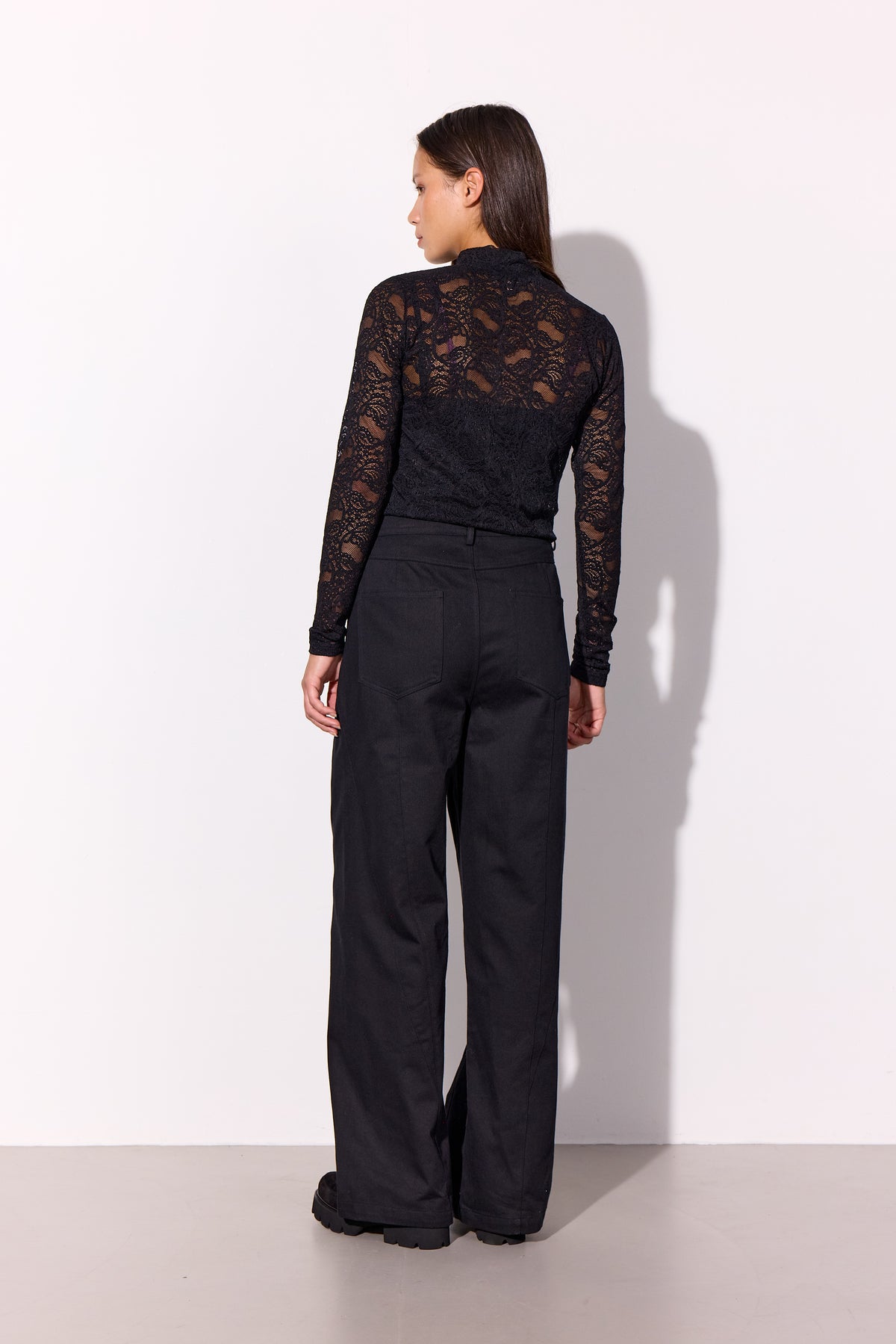HUNKØN Camden Trousers Bukser Black