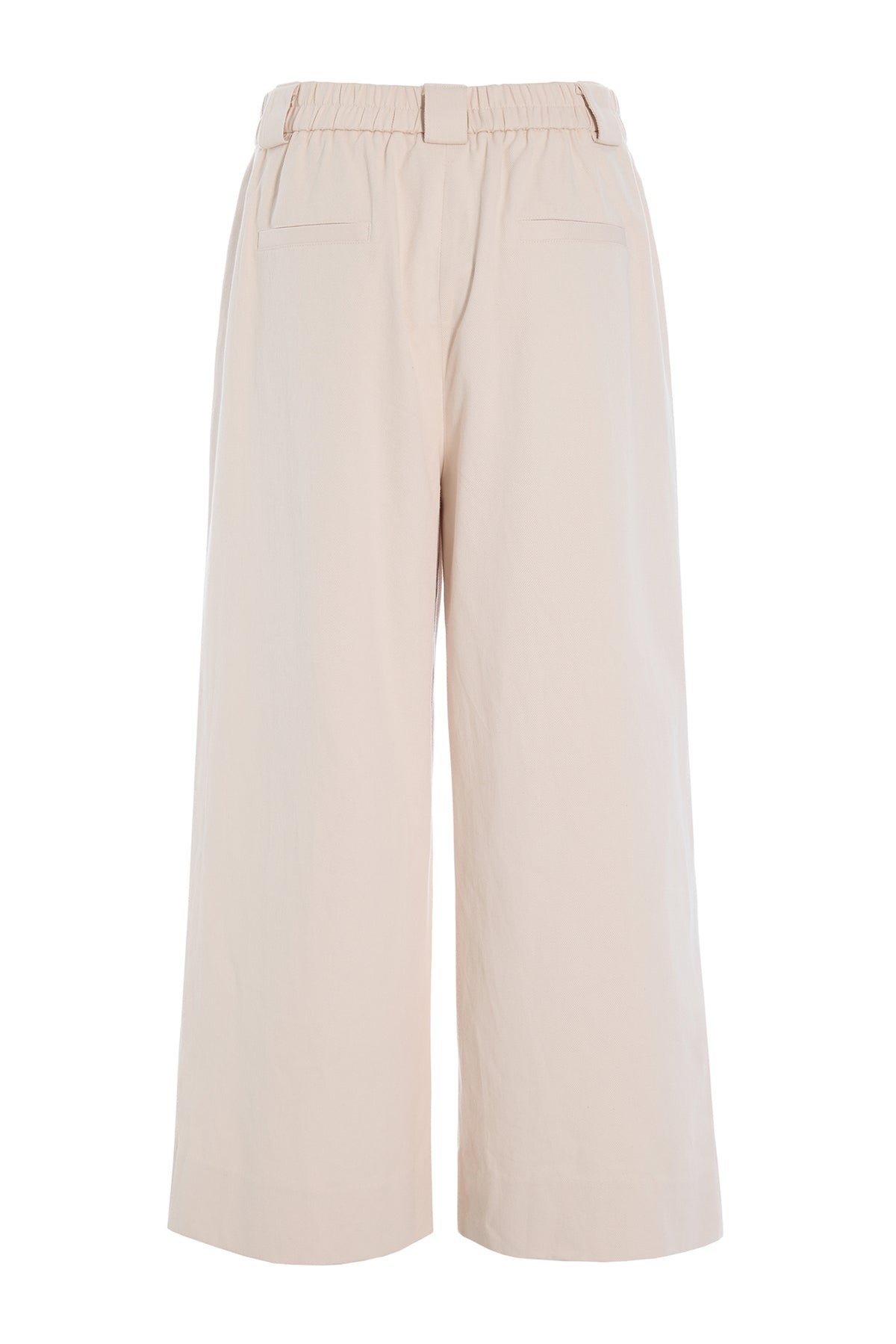 HUNKØN Camden Wide Trousers Bukser Cream