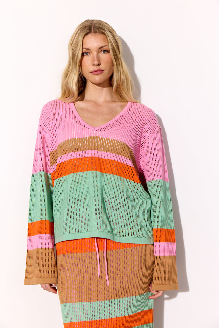HUNKØN Capri Blouse Bluser IceCream