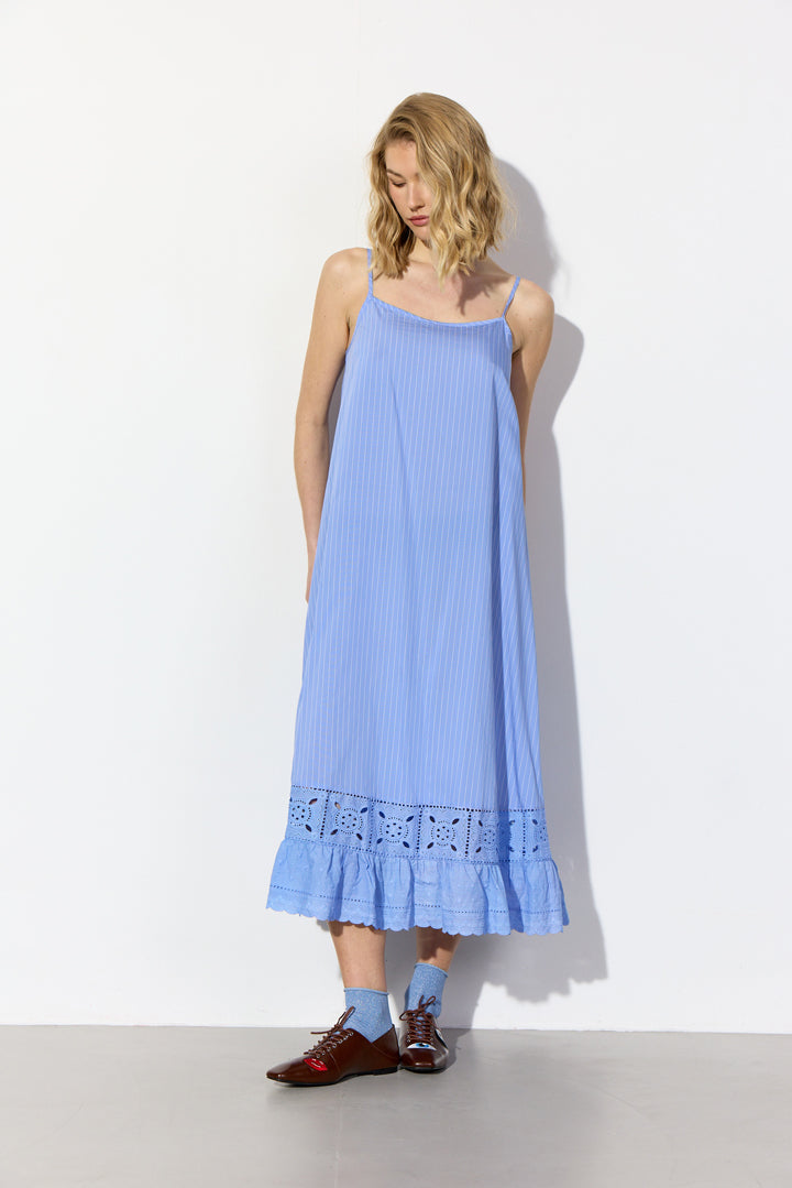 HUNKØN Cornelia Dress Kjoler Blue