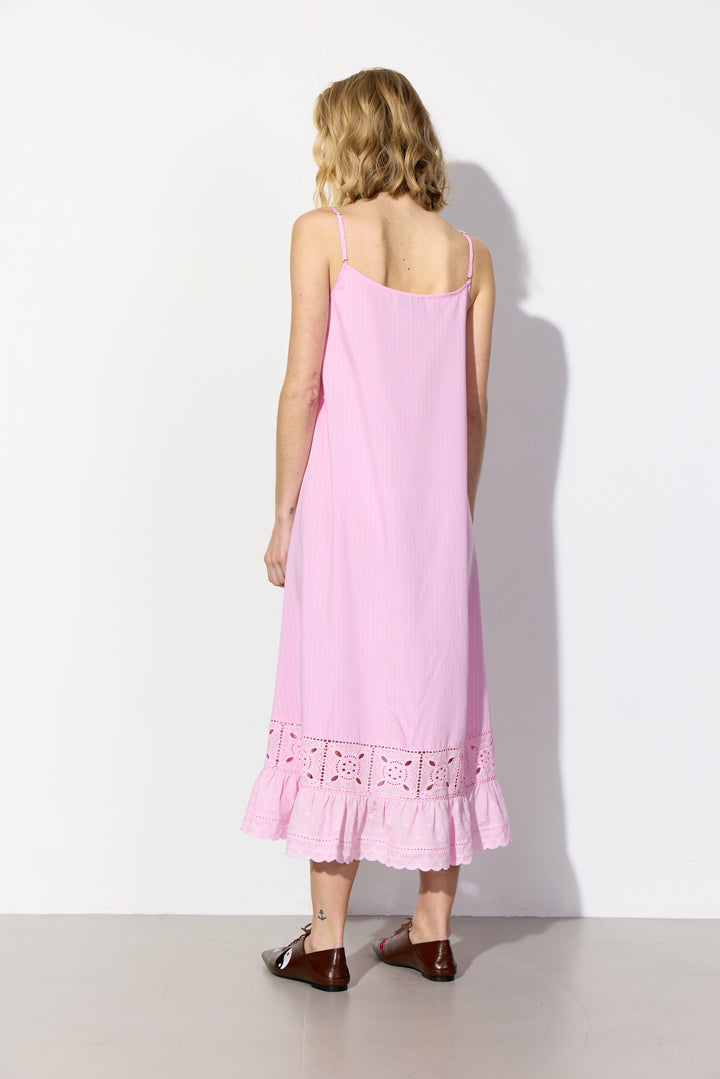 HUNKØN Cornelia Dress Kjoler Pink