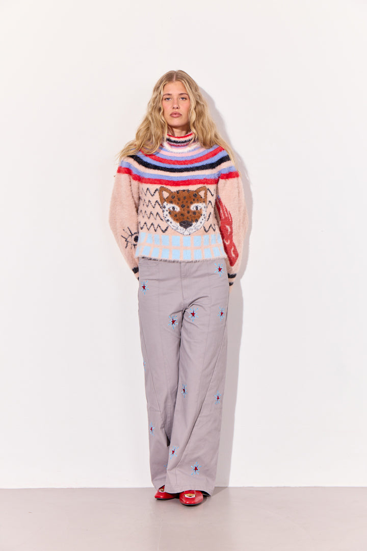 HUNKØN Electra Trousers Bukser Grey