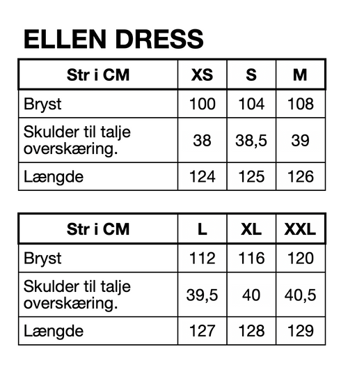 HUNKØN Ellen Dress Kjoler Multiverse Art Print