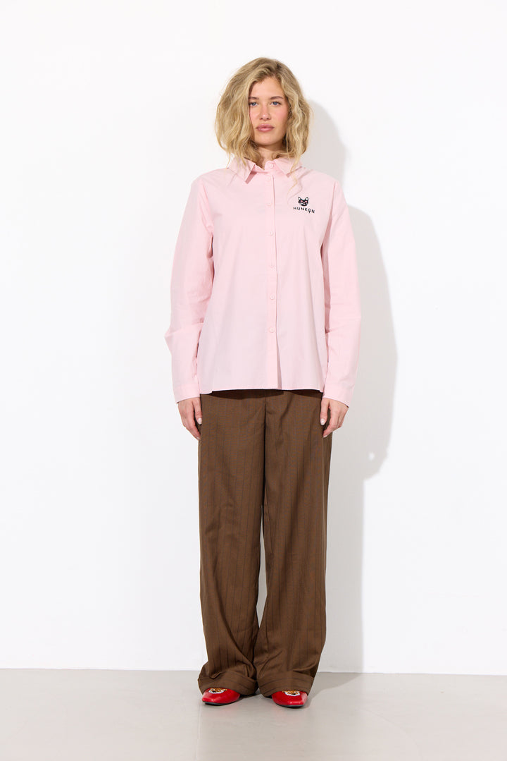 HUNKØN Esme Shirt Skjorter Rose