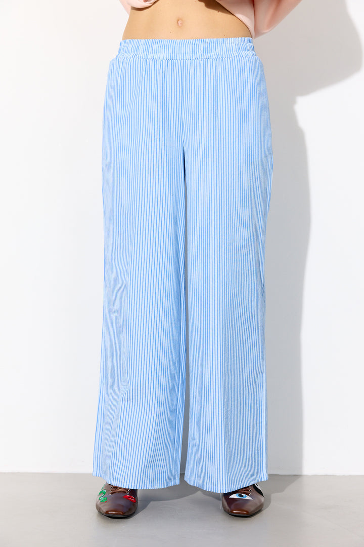 HUNKØN Gudrun Trousers Bukser Blue
