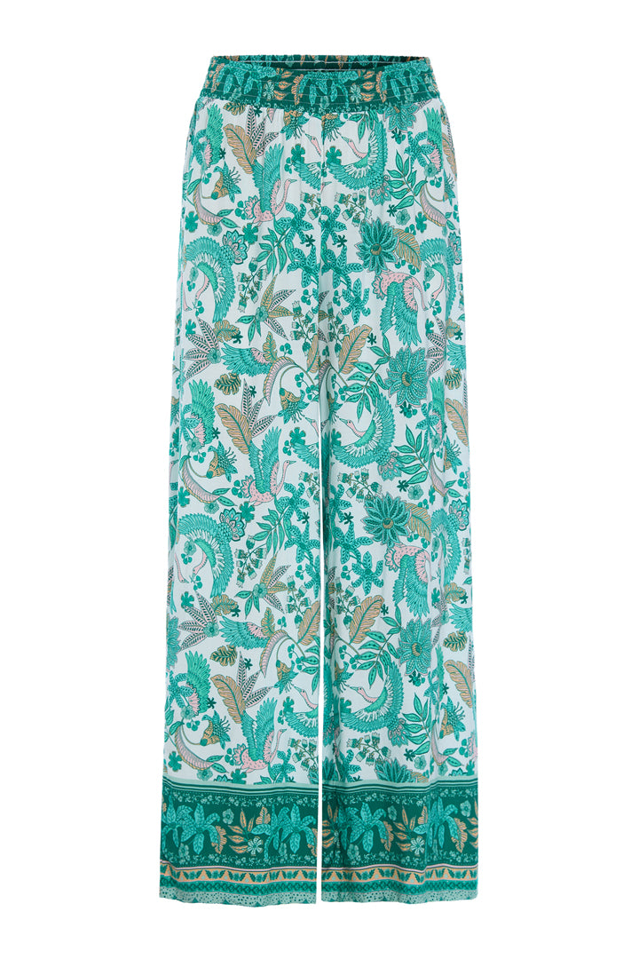 HUNKØN Helene Trousers Bukser Bird Green
