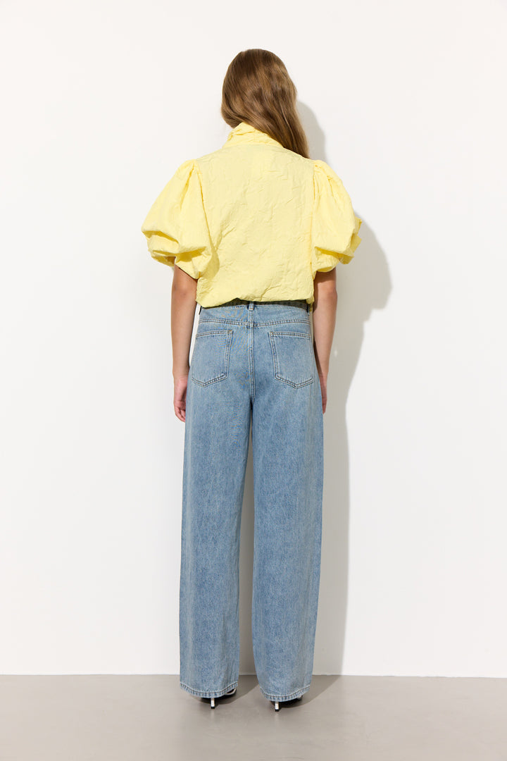HUNKØN Jamie Shirt Skjorter Yellow