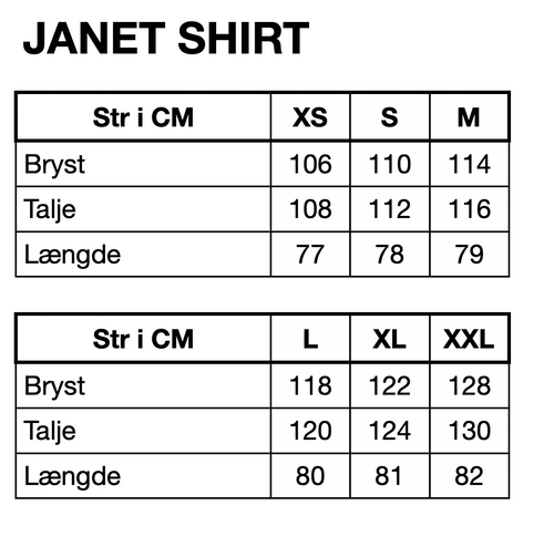 HUNKØN Janet Shirt Skjorter Black