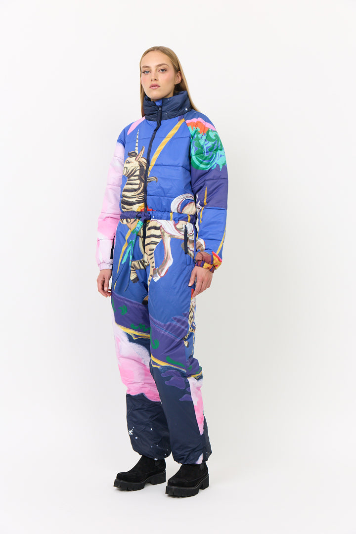 HUNKØN Kiwi Snowsuit Flyverdragter Dream Fairground Art Print