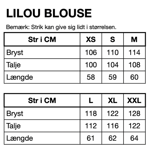 HUNKØN Lilou Blouse Bluser Multi striped