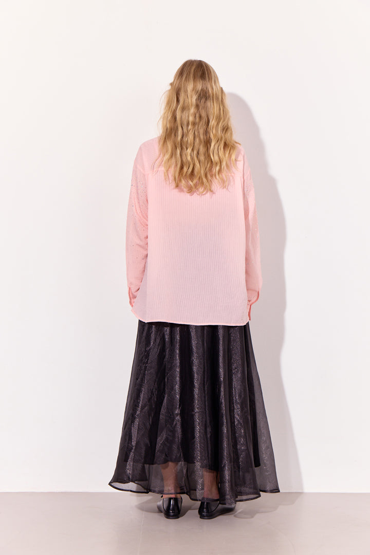 HUNKØN Lumina Shirt Skjorter Rose
