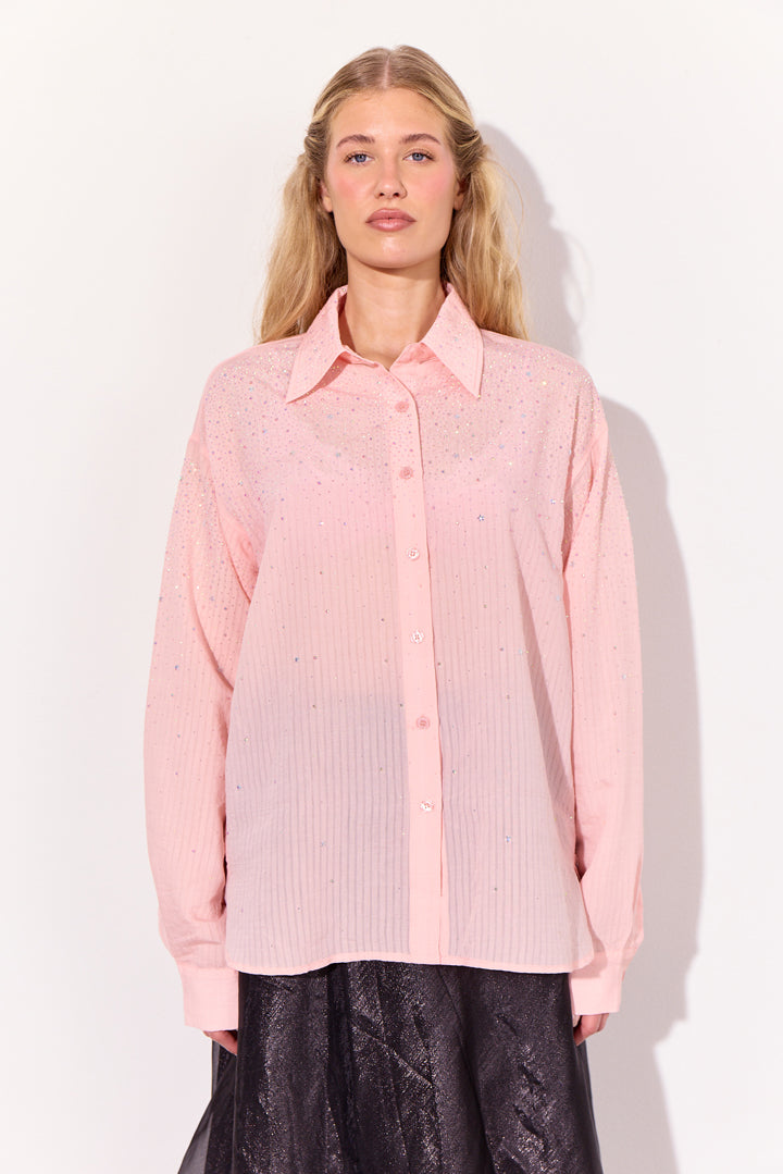 HUNKØN Lumina Shirt Skjorter Rose