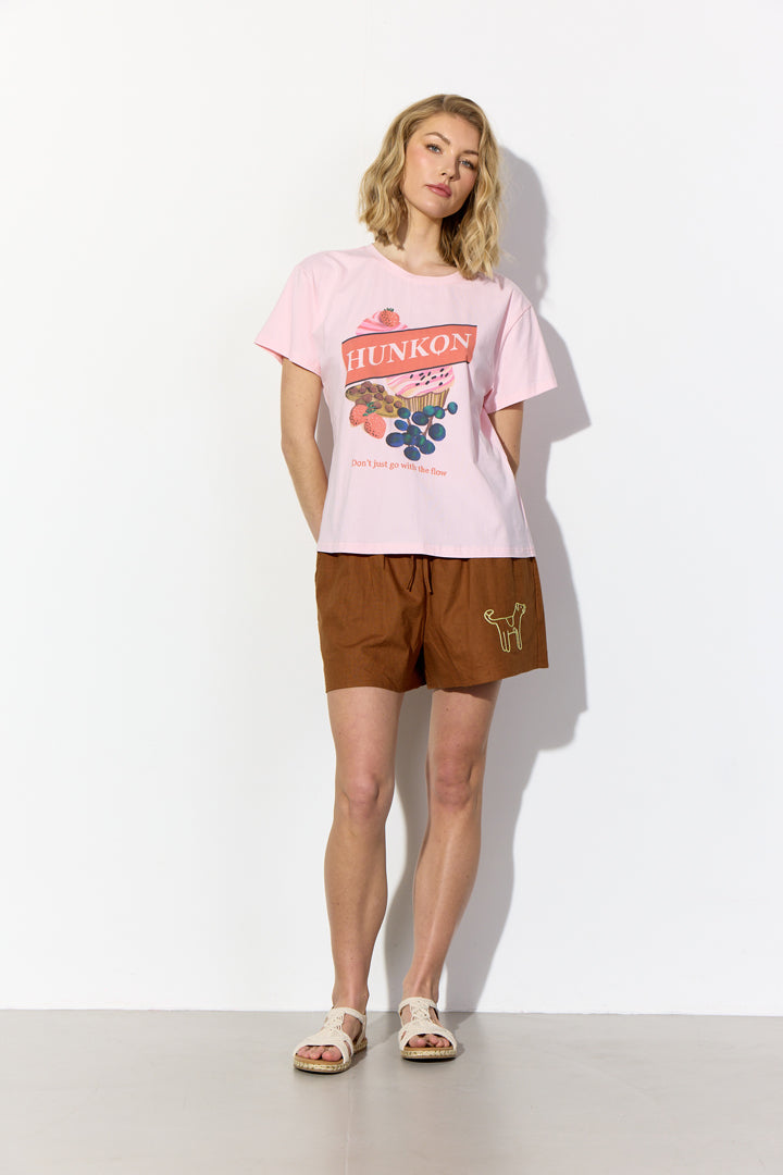 HUNKØN Nina Shorts Shorts Brown
