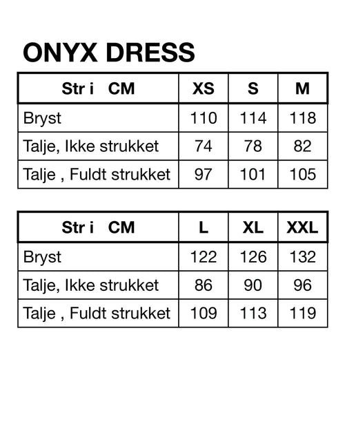 HUNKØN Onyx dress Kjoler Coral