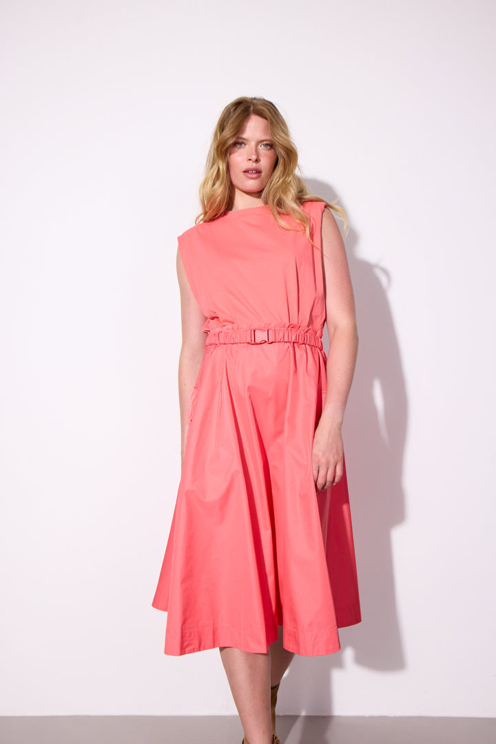 HUNKØN Onyx dress Kjoler Coral