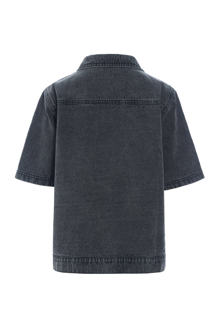 HUNKØN Renata Shirt Skjorter Black