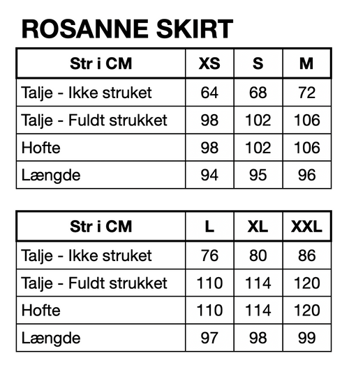 HUNKØN Rosanne skirt Nederdele Pink