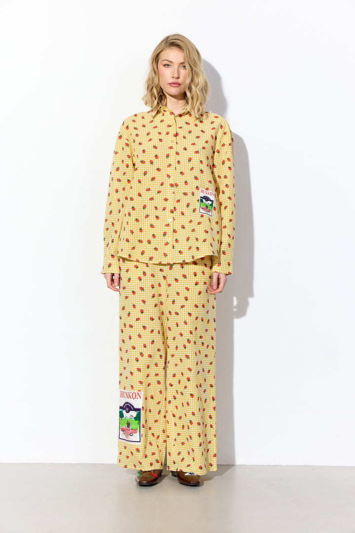 HUNKØN Ruth Shirt Skjorter Yellow
