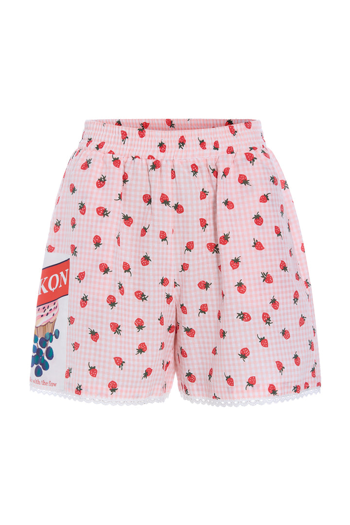 HUNKØN Ruth Shorts Shorts Pink