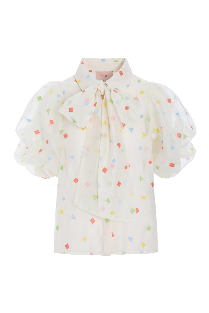 HUNKØN Sharon Shirt Skjorter Confetti