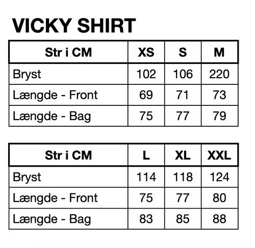 HUNKØN Vicky Shirt Skjorter Black Striped