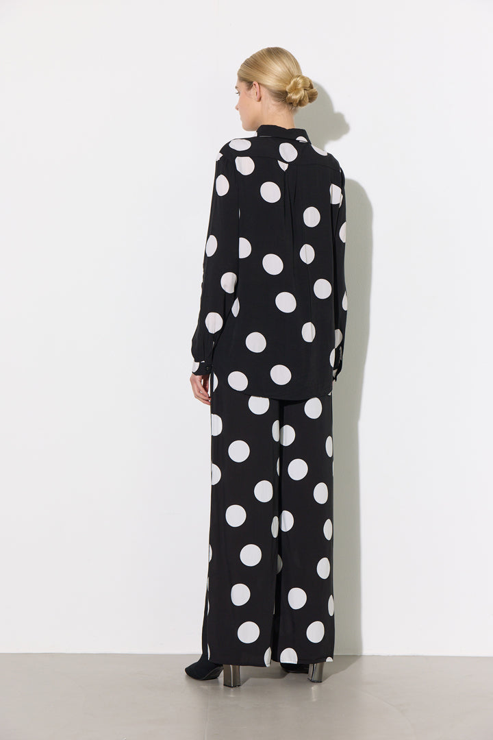 HUNKØN Vicky Trousers Bukser Big Dots