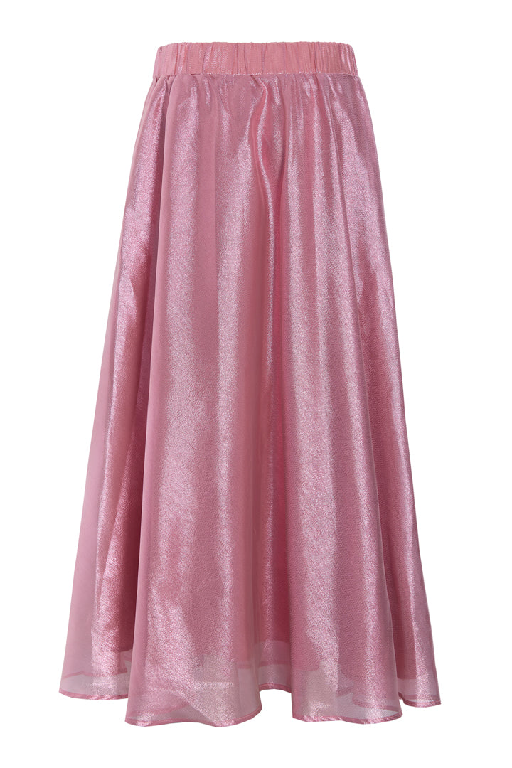 HUNKØN Zinnia Long Skirt Nederdele Dusty Rose