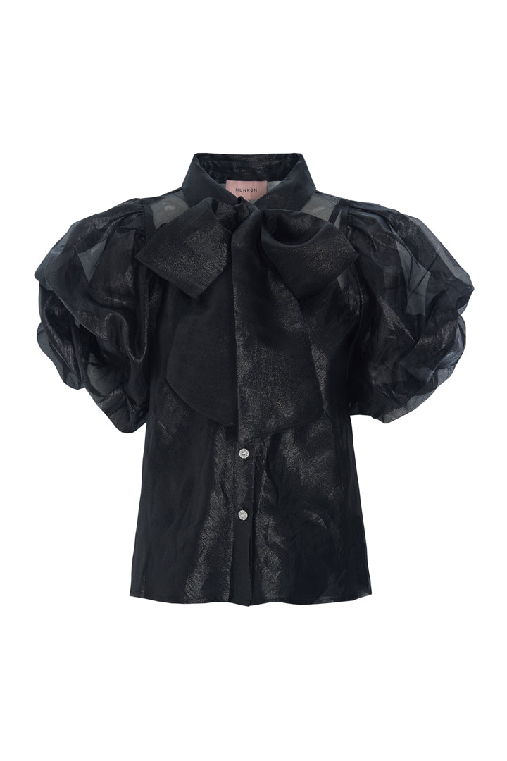 HUNKØN Zinnia Shirt Skjorter Black