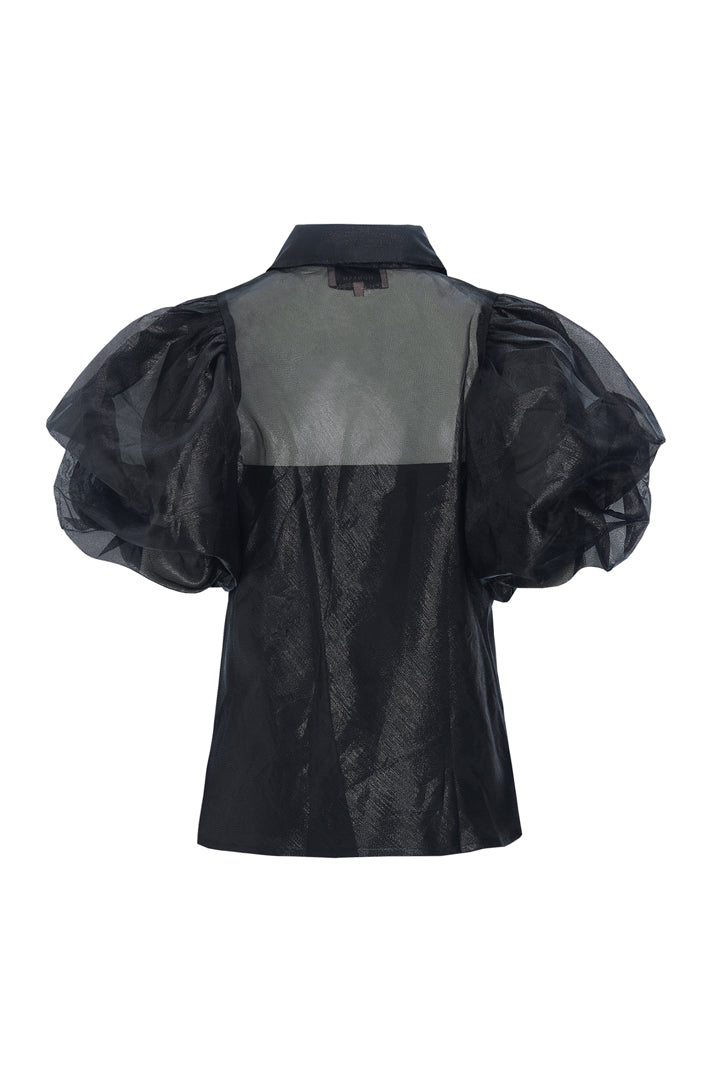 HUNKØN Zinnia Shirt Skjorter Black
