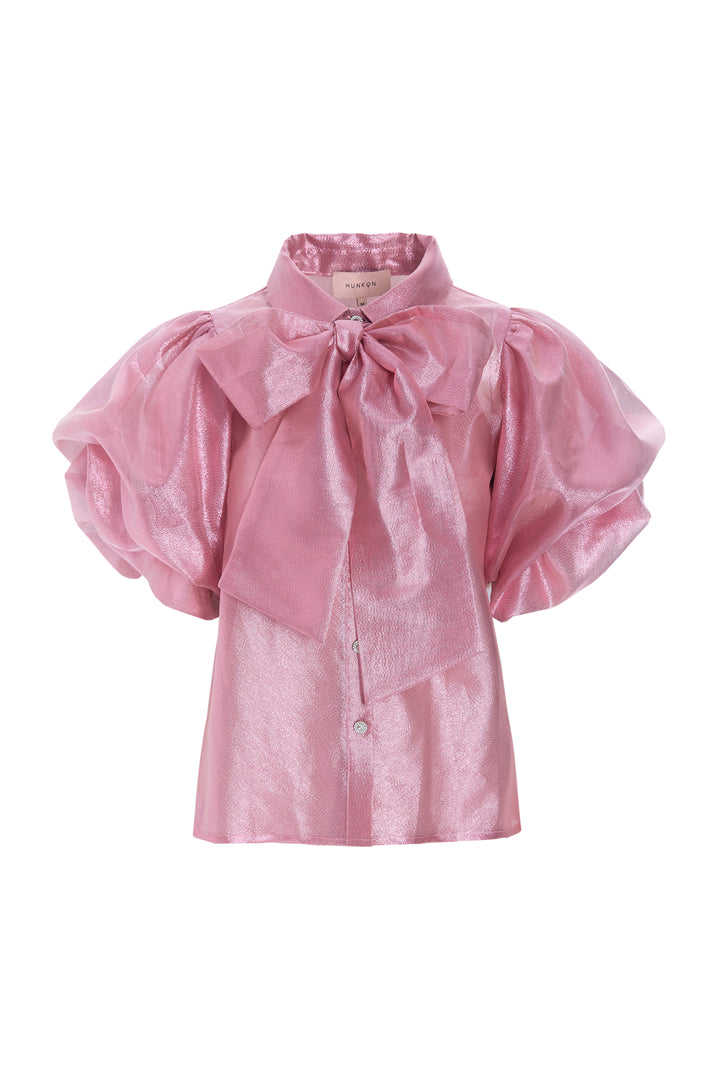 HUNKØN Zinnia Shirt Skjorter Dusty Rose