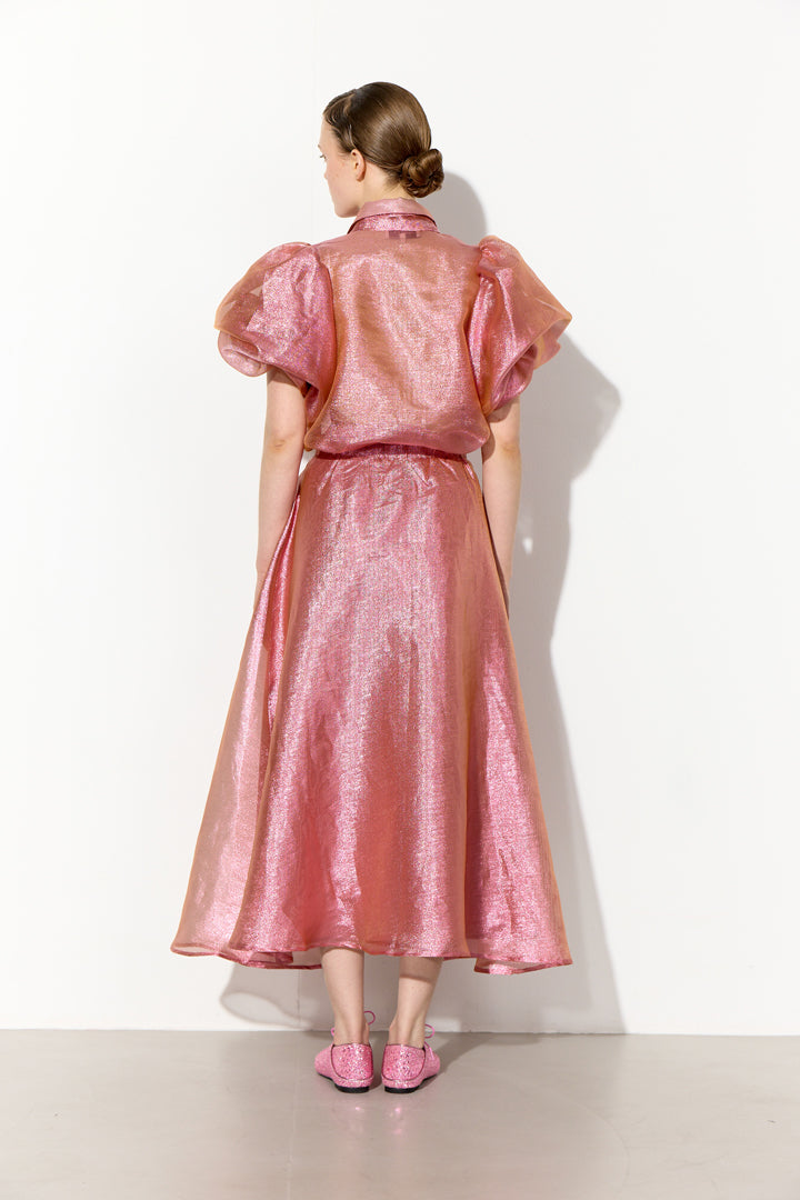 HUNKØN Zinnia Shirt Skjorter Dusty Rose