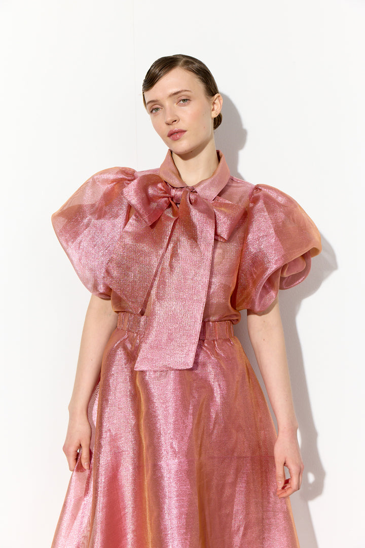 HUNKØN Zinnia Shirt Skjorter Dusty Rose