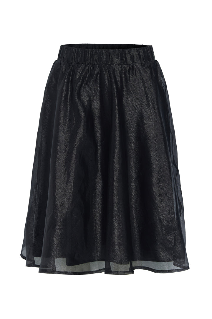 HUNKØN Zinnia Short Skirt Nederdele Black