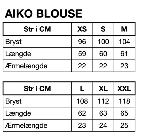 HUNKØN Aiko Blouse Bluser Pink