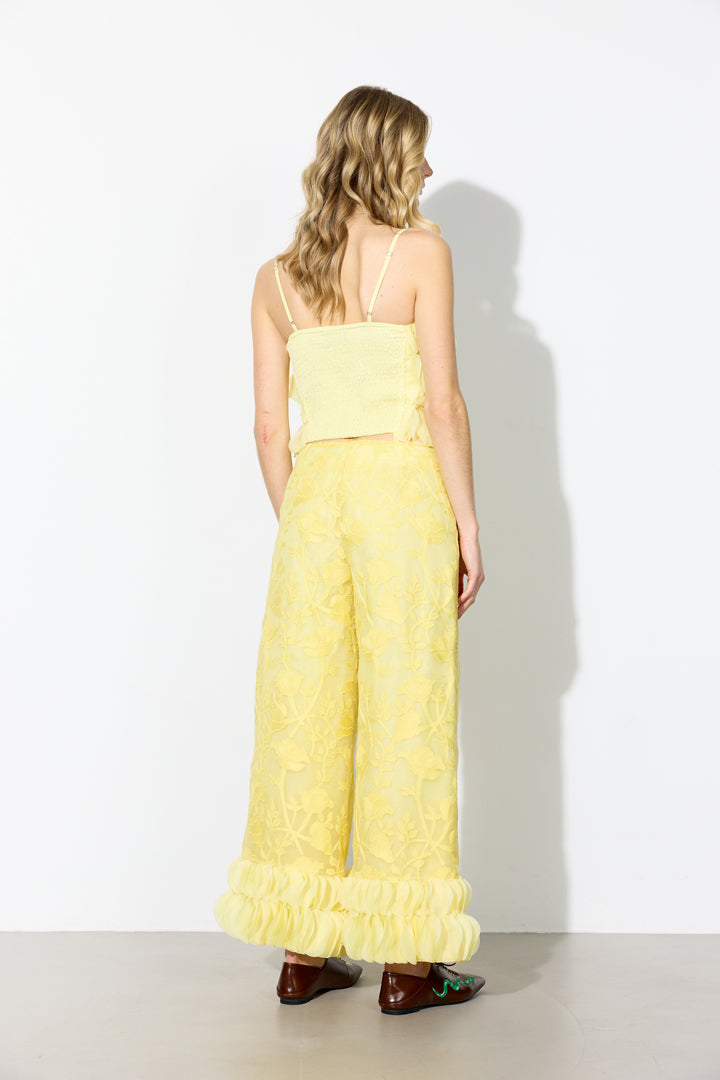 HUNKØN Aiko Top Toppe Yellow