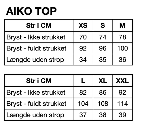 HUNKØN Aiko Top Toppe Cream