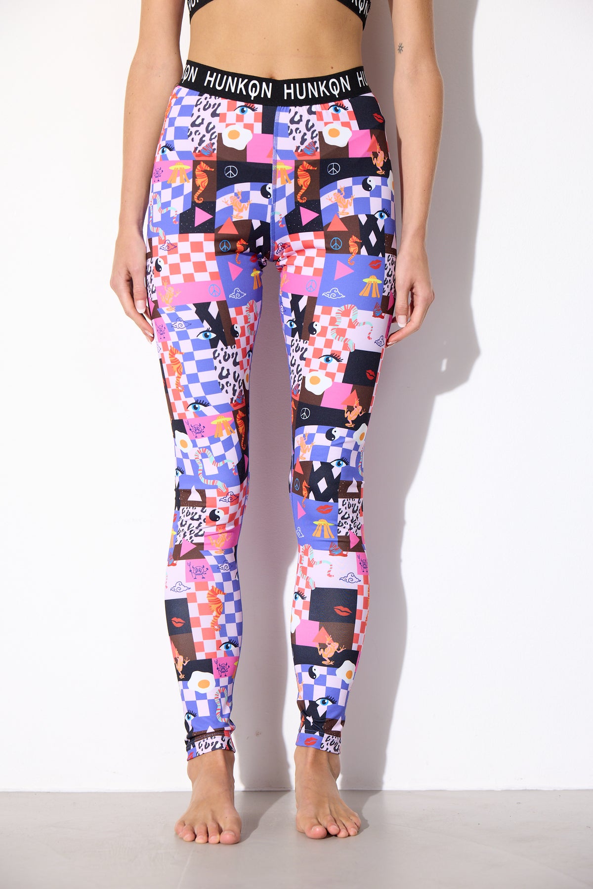 HUNKØN Alba Leggings Leggings Multiverse Art Print