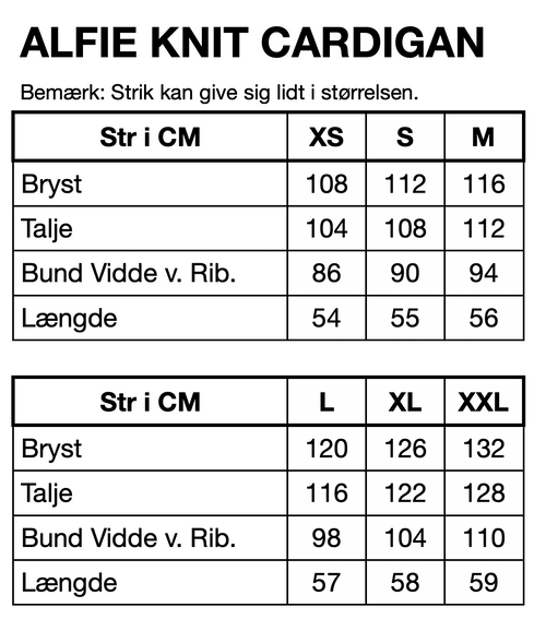 HUNKØN Alfie Knit Cardigan Cardigans Mint
