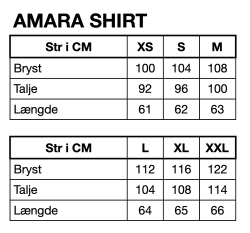 HUNKØN Amara Shirt Skjorter Cream