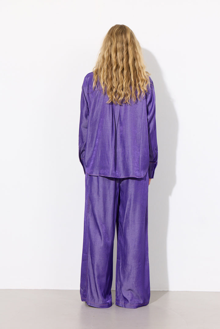 HUNKØN Andy Trousers Bukser Lavender