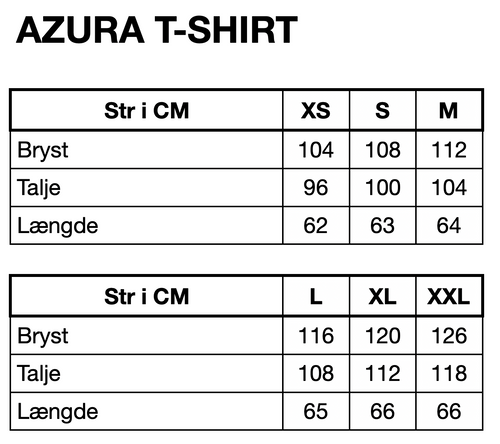 HUNKØN Azura T-shirt T-shirts White Ocean