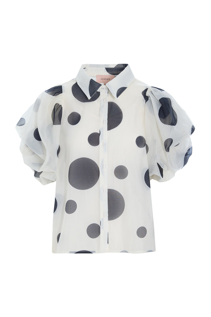 HUNKØN Blair Shirt Skjorter White