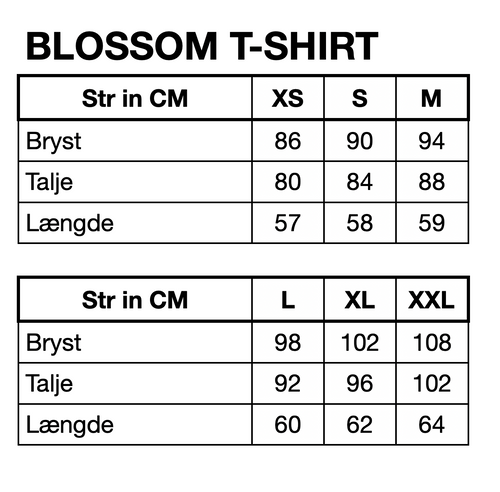 HUNKØN Blossom T-shirt T-shirts Orange