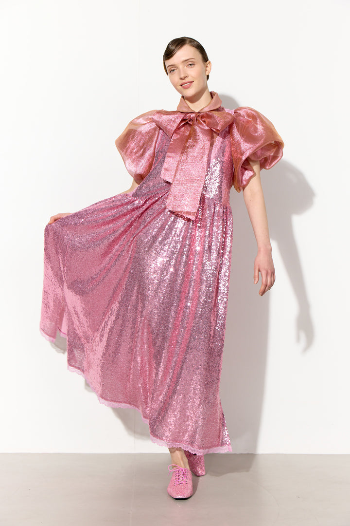 HUNKØN Bodil Dress Kjoler Pink