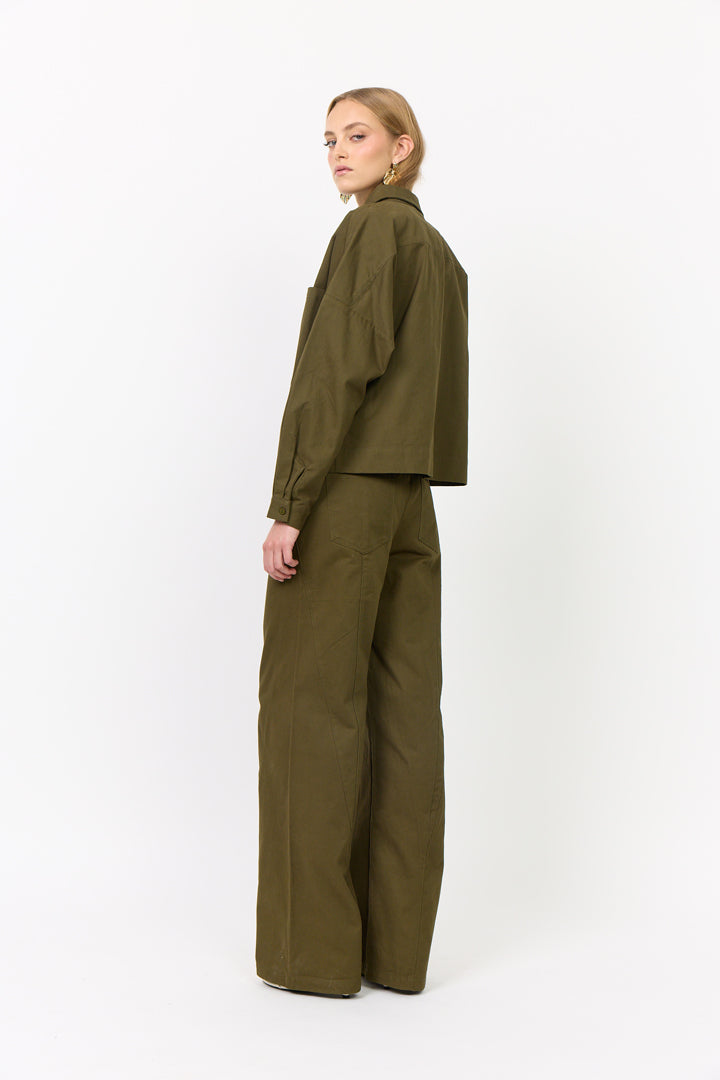 HUNKØN Camden Trousers Bukser Hunter Green