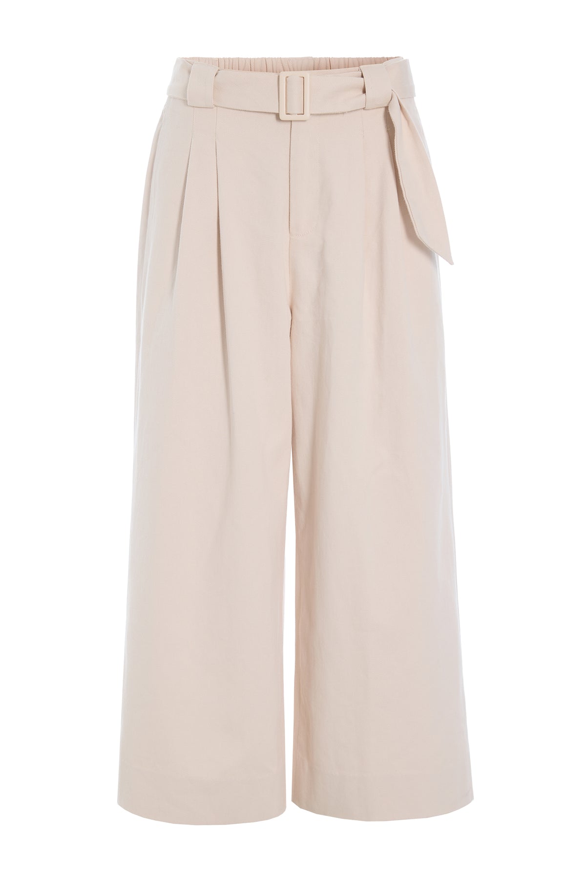 HUNKØN Camden Wide Trousers Bukser Cream